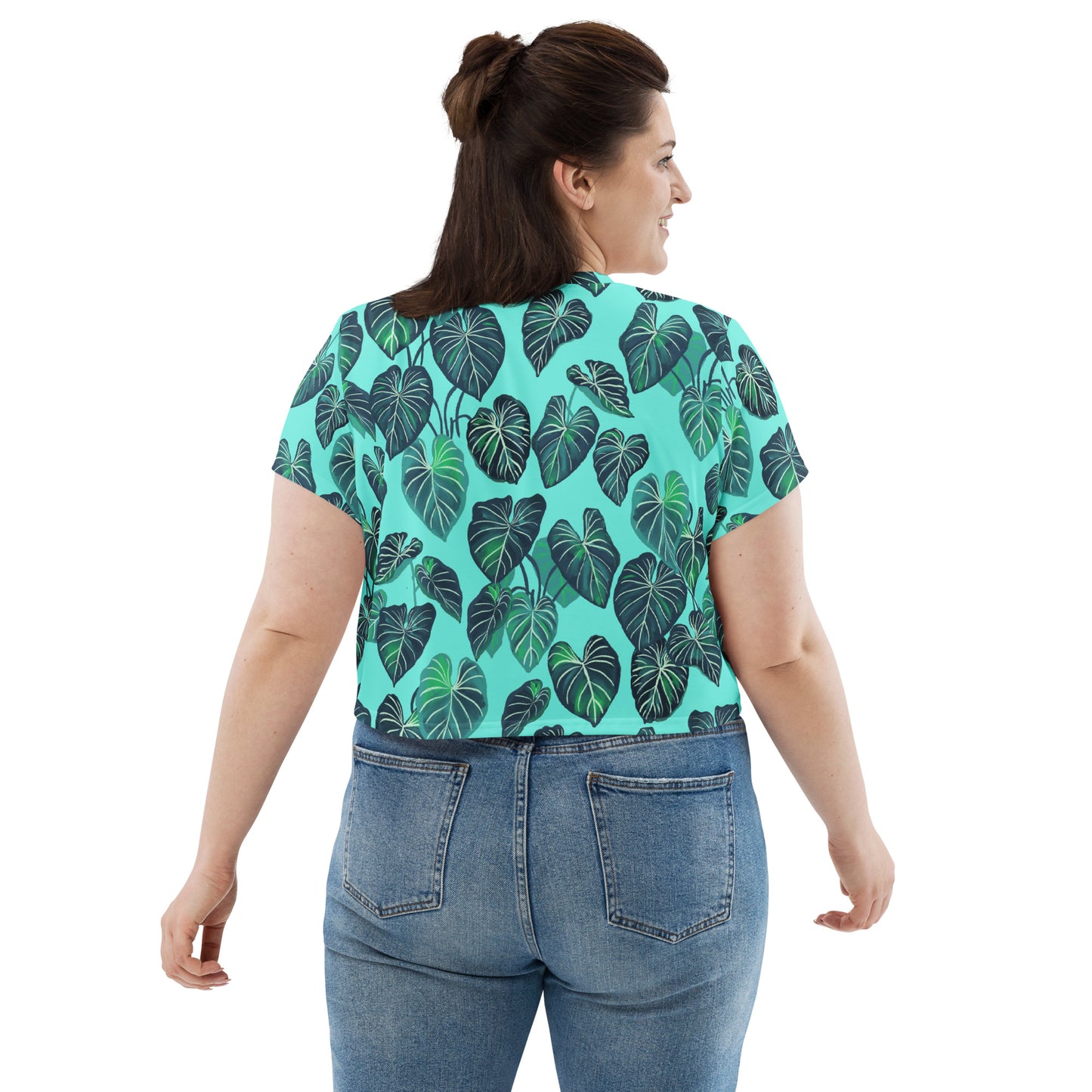 Philodendron gloriosum - Women's Crop Top Tee
