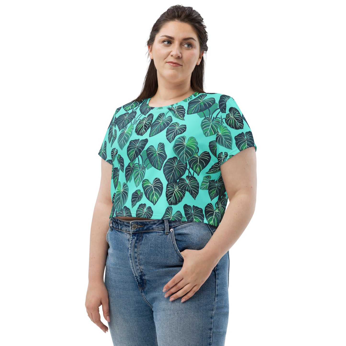 Philodendron gloriosum - Women's Crop Top Tee