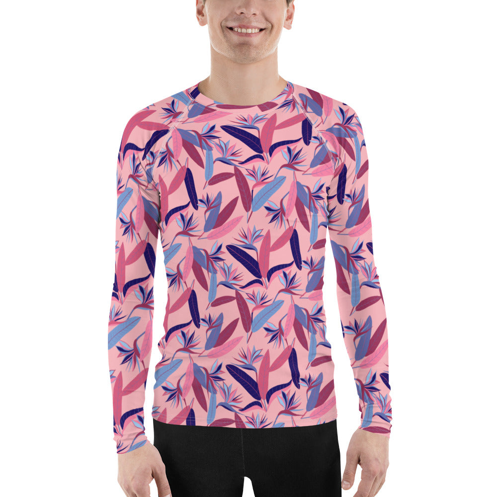 Strelitzia nicolai – Men’s Long Sleeve Rash Guard