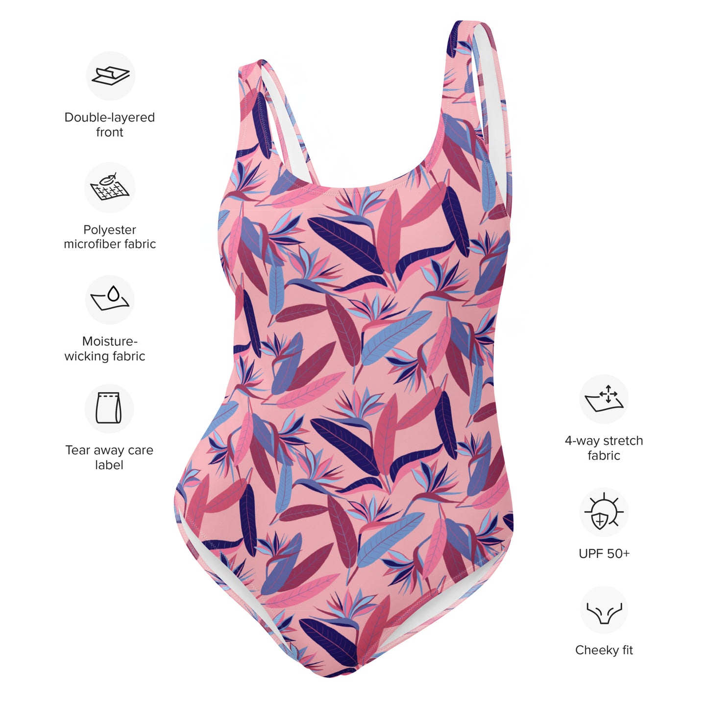 Strelitzia nicolai – Women’s One Piece Swimsuit