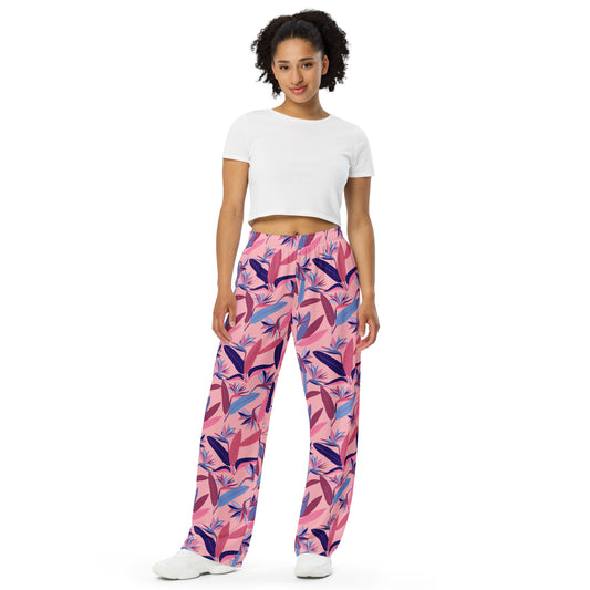 Strelitzia nicolai – Women’s Wide Leg Pants