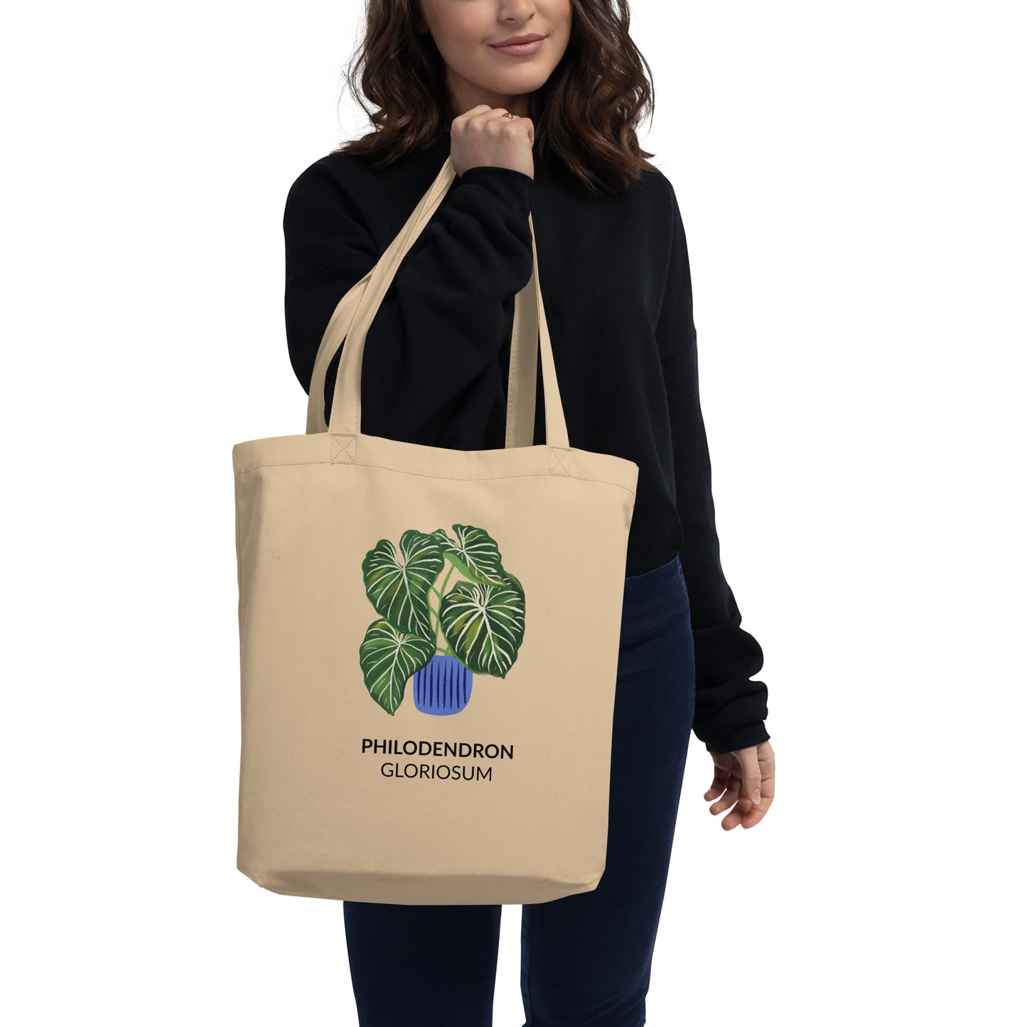 Philodendron gloriosum - Organic Cotton Tote Bag