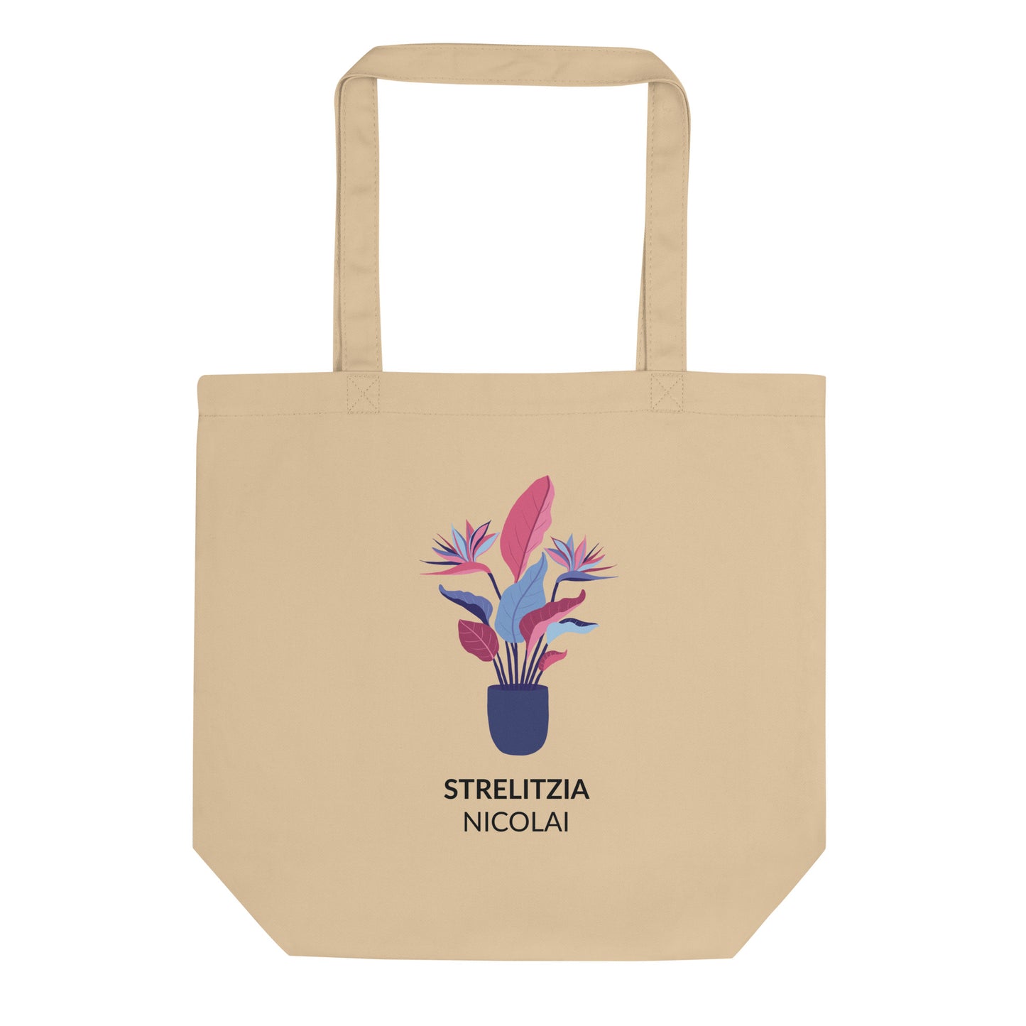 Strelitzia nicolai – Organic Cotton Tote Bag