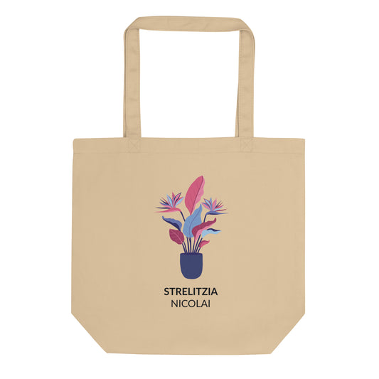 Strelitzia nicolai – Organic Cotton Tote Bag