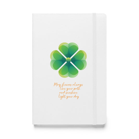 Irish Clover - Hardcover Notebook