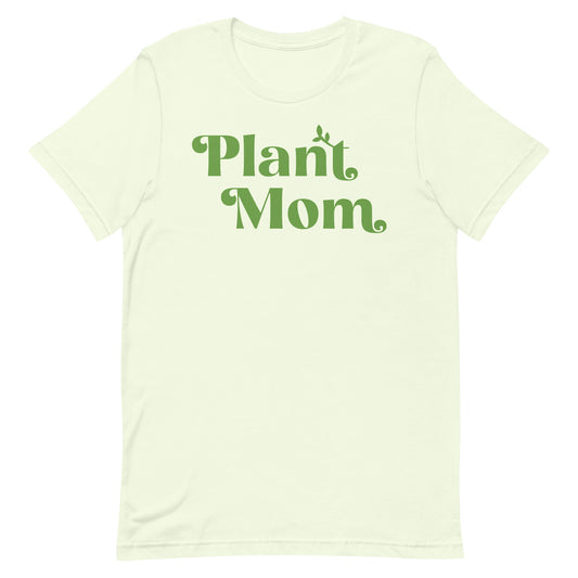 Plant Mom - Women's Cotton t-shirt (green)
