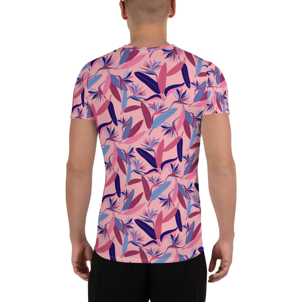 Strelitzia nicolai – Men’s Athletic T-Shirt