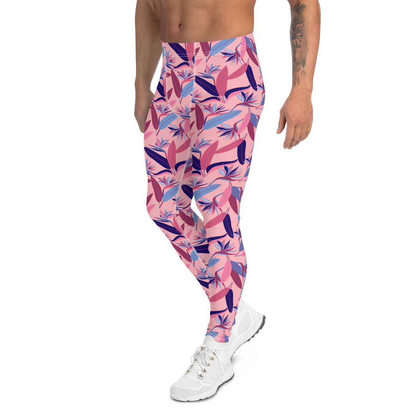 Strelitzia nicolai – Men’s Athletic Leggings