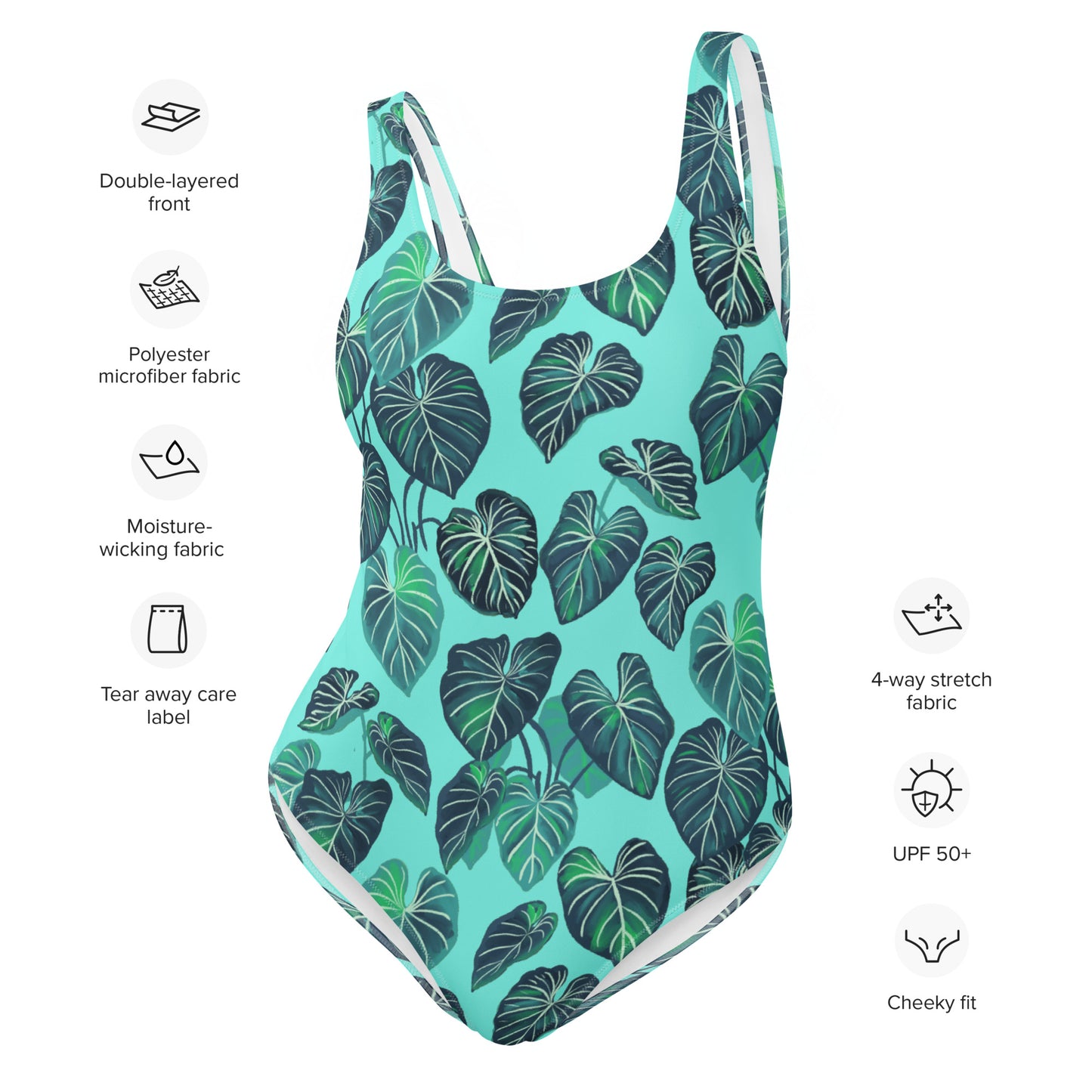 Philodendron gloriosum - Women's One Piece Swimsuit