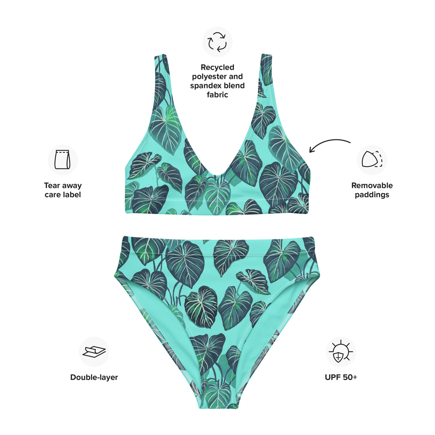 Philodendron gloriosum - Women's Bikini Swimsuit