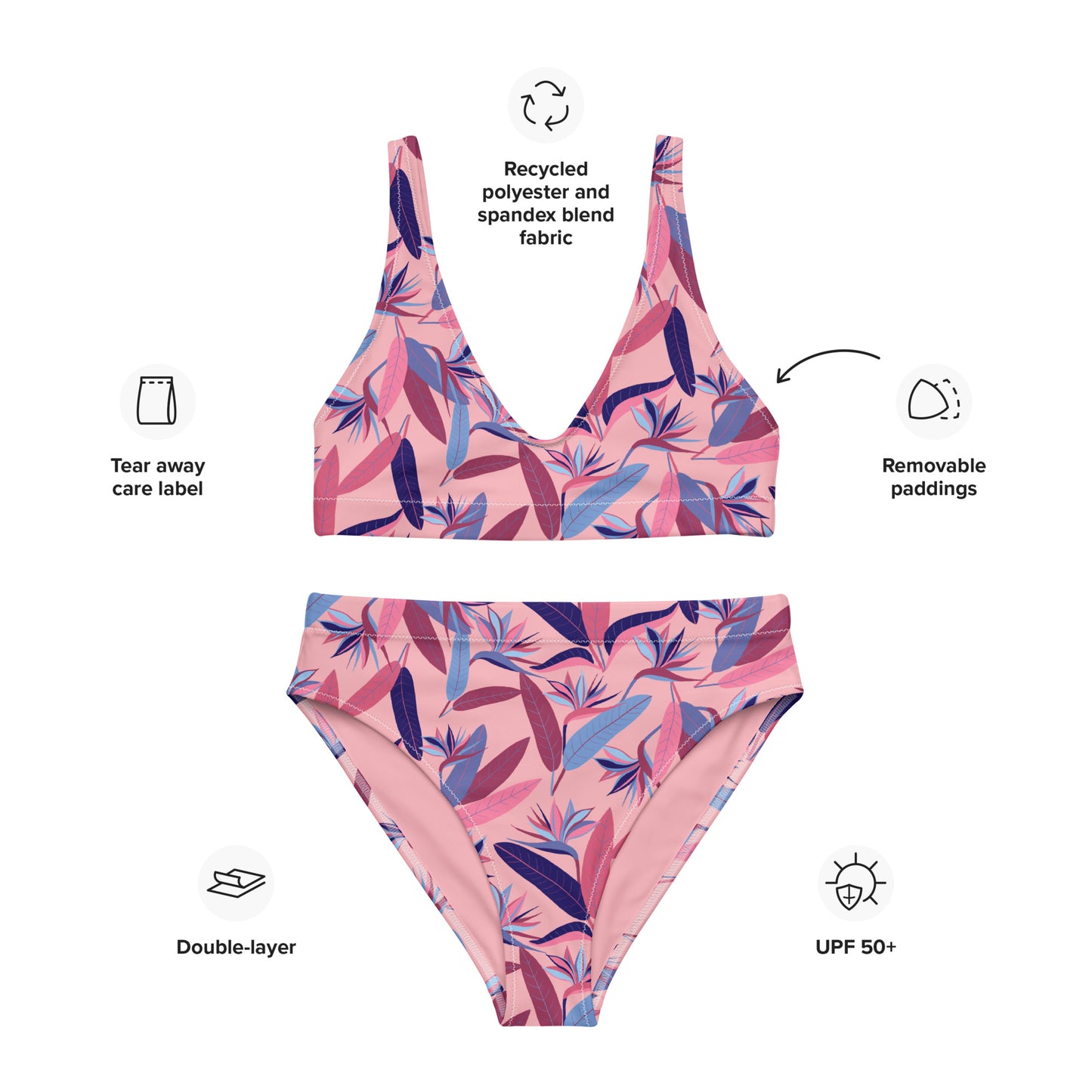 Strelitzia nicolai – Women’s Bikini Swimsuit