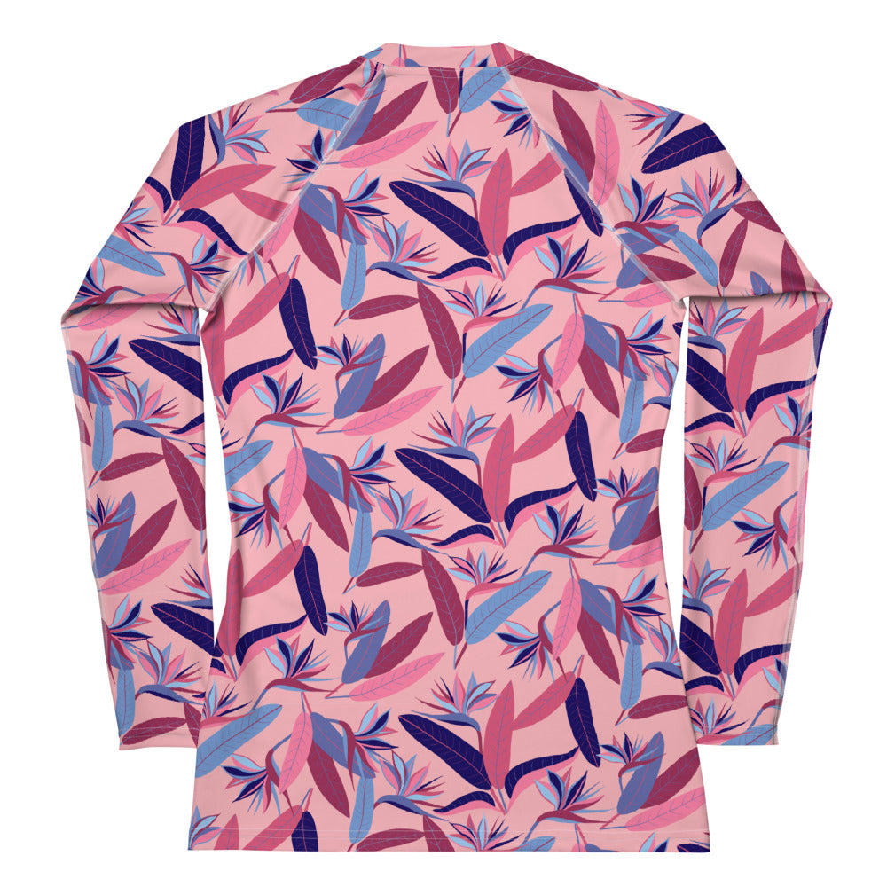 Strelitzia nicolai – Women’s Long Sleeve Rash Guard