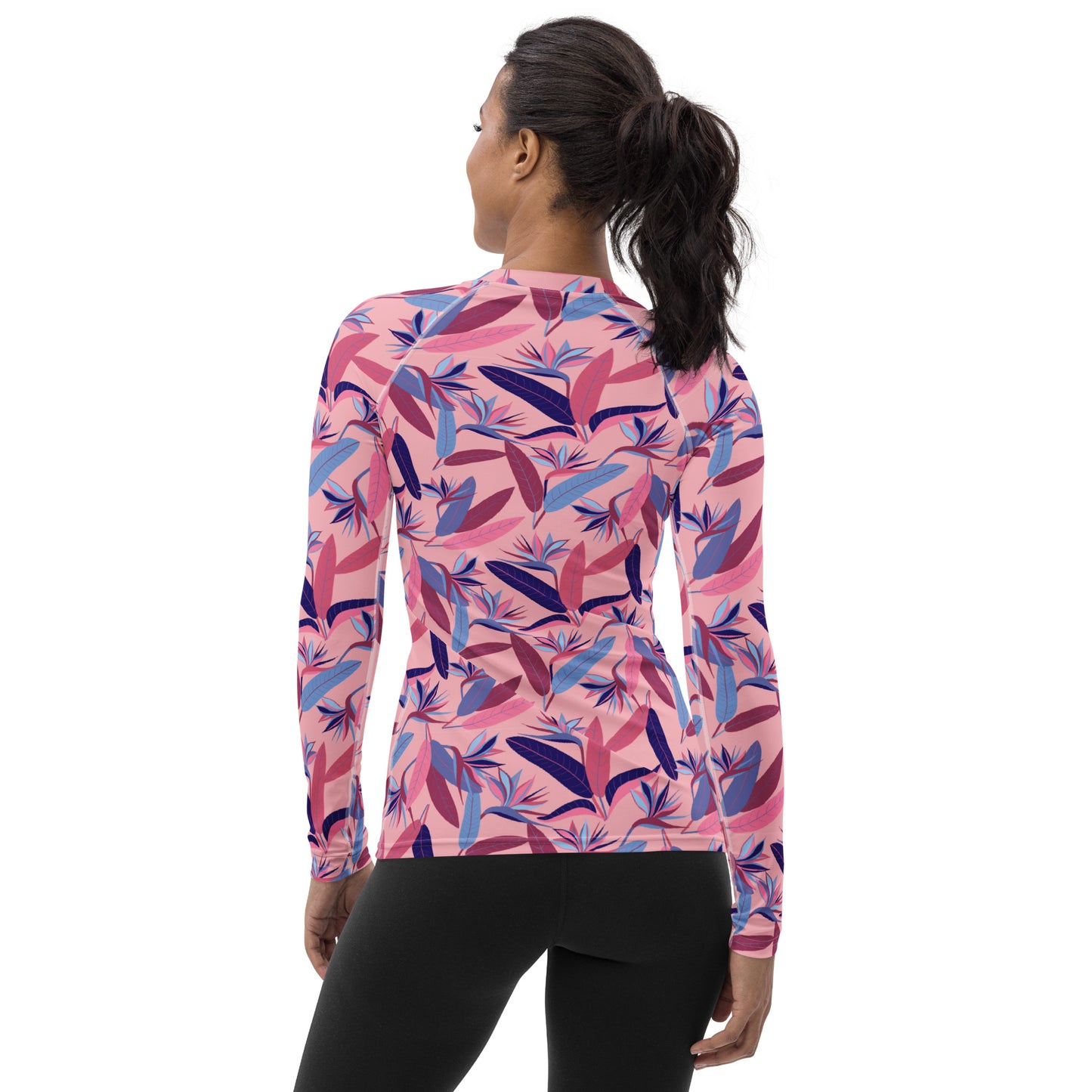 Strelitzia nicolai – Women’s Long Sleeve Rash Guard