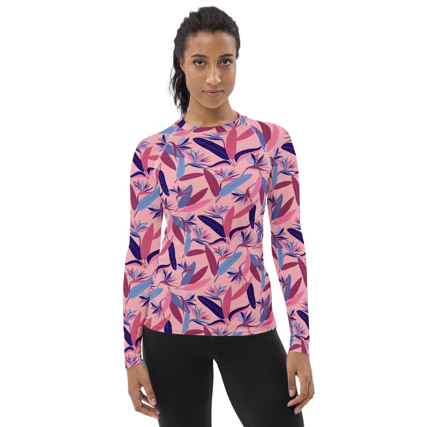 Strelitzia nicolai – Women’s Long Sleeve Rash Guard