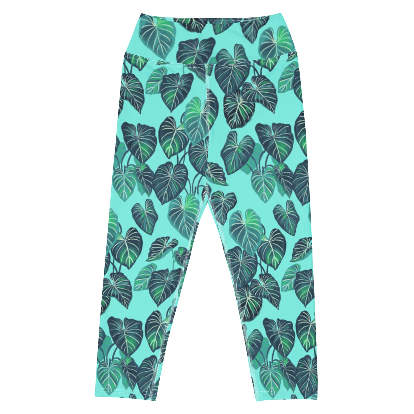 Philodendron gloriosum - Women's Yoga Capri Leggings