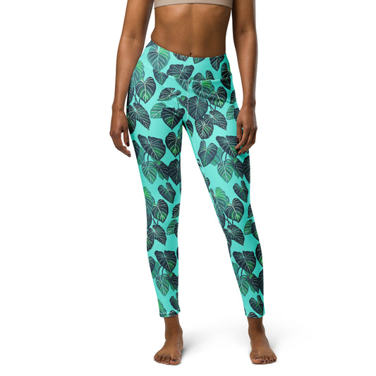 Philodendron gloriosum - Women's Yoga Leggings