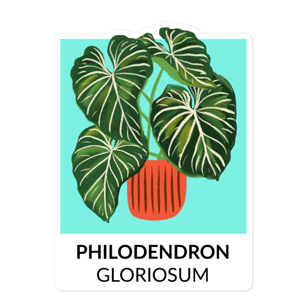 Philodendron gloriosum - Stickers