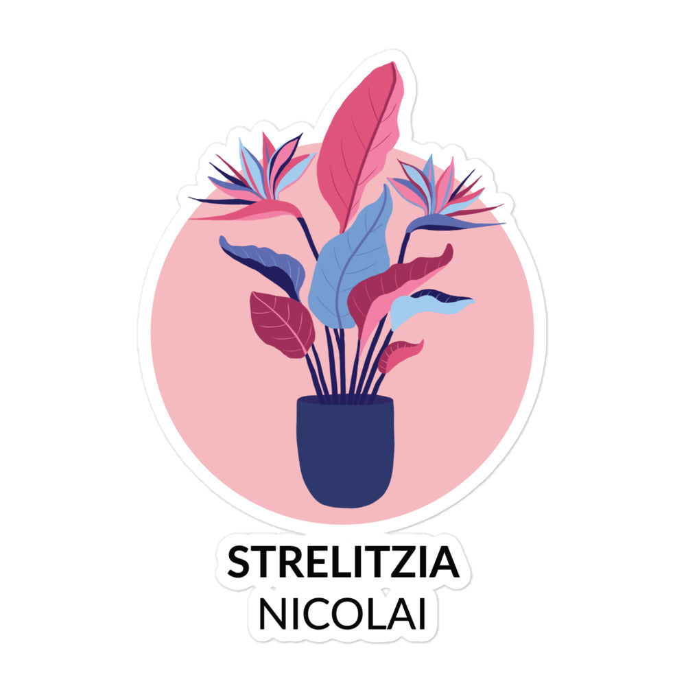 Strelitzia nicolai – Stickers