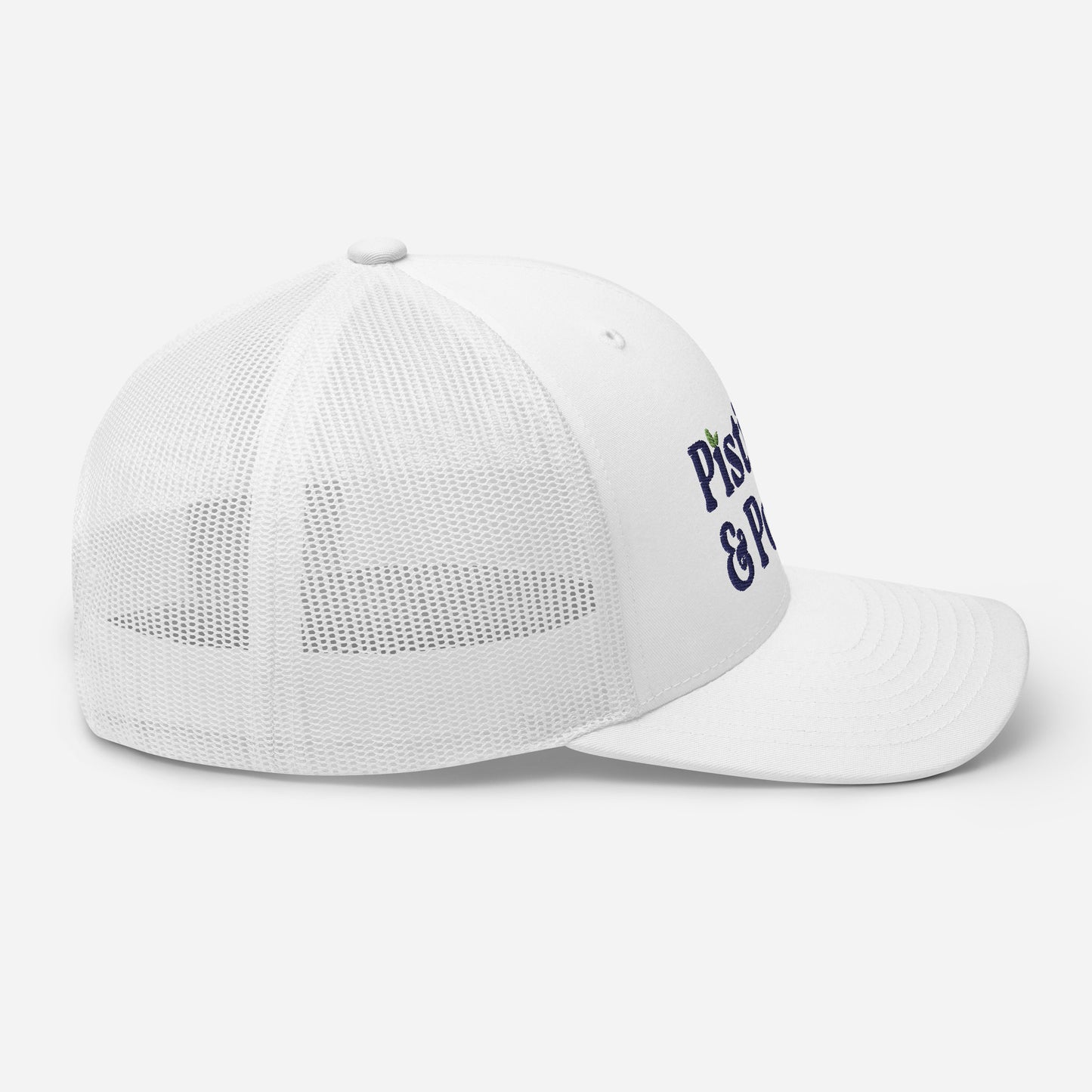 Pistils & Pollen - Snap Back Cap (blue on white)