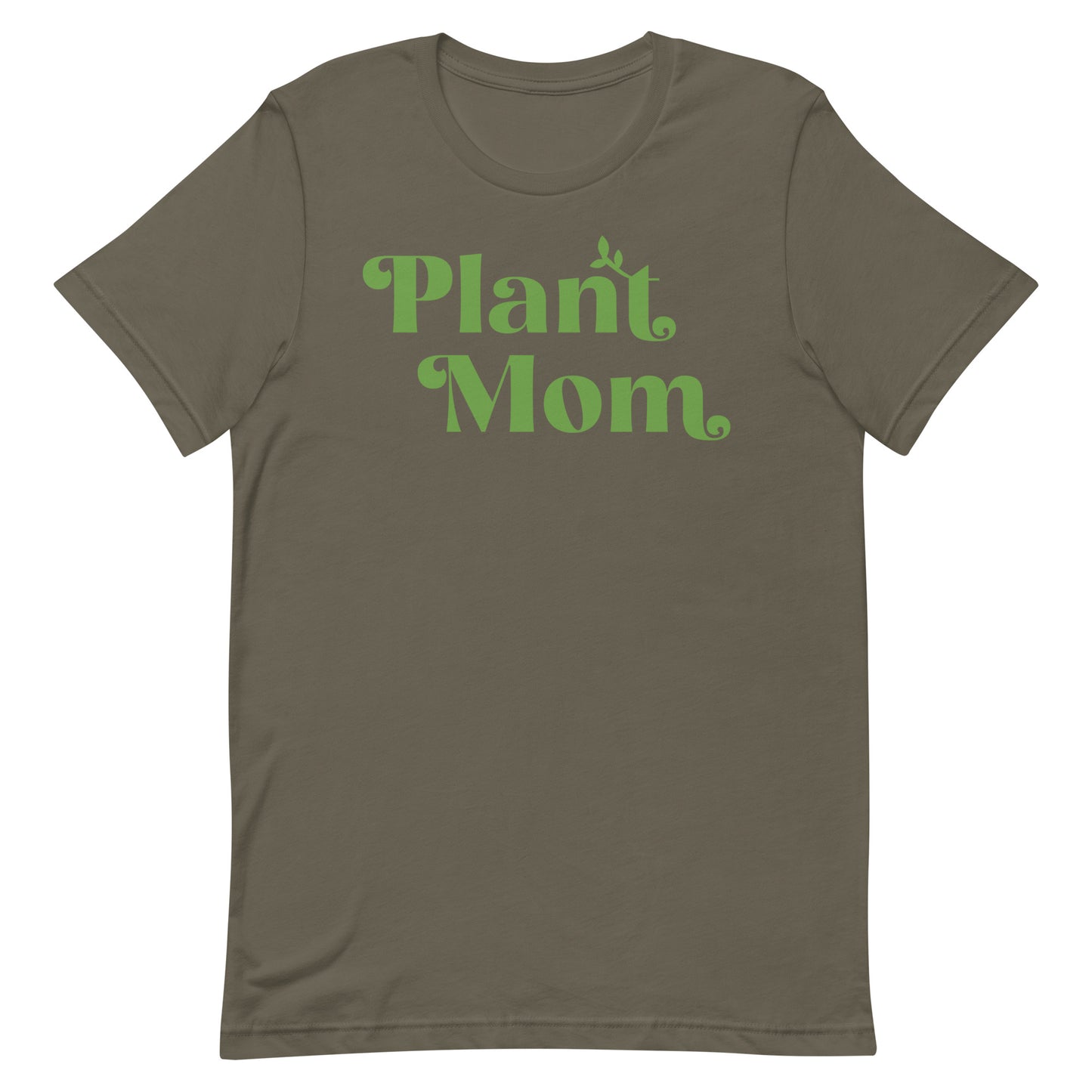 Plant Mom - Women's Cotton t-shirt (green)