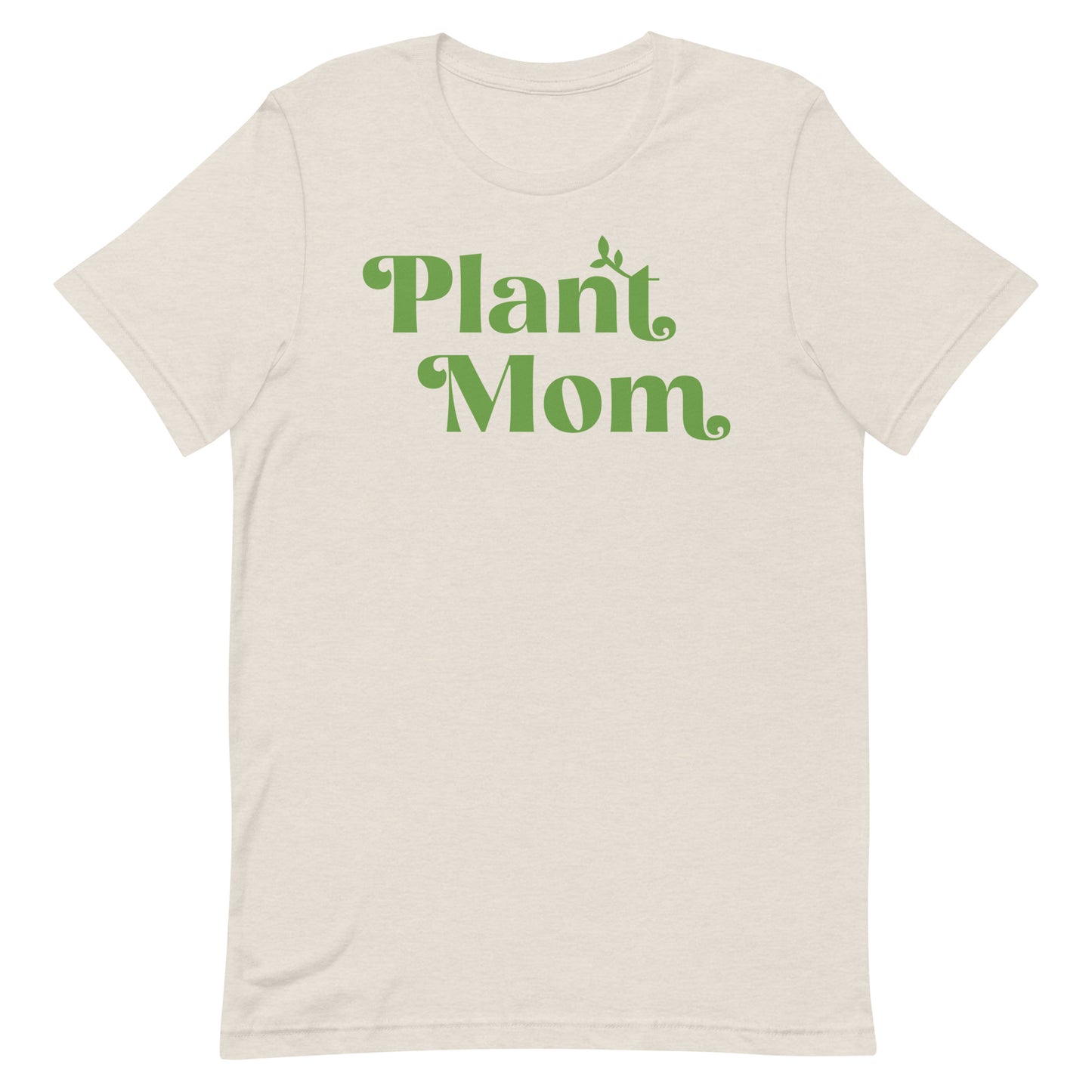 Plant Mom - Women's Cotton t-shirt (green)