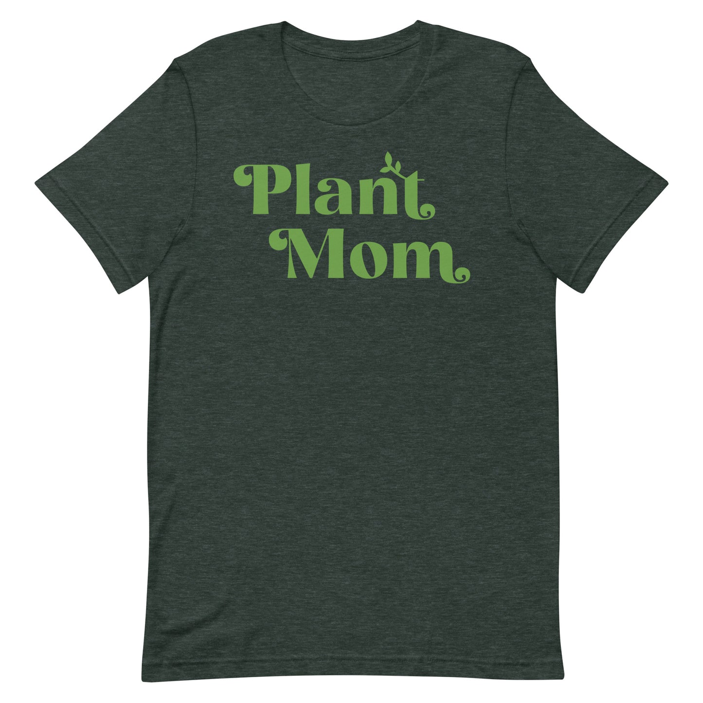 Plant Mom - Women's Cotton t-shirt (green)