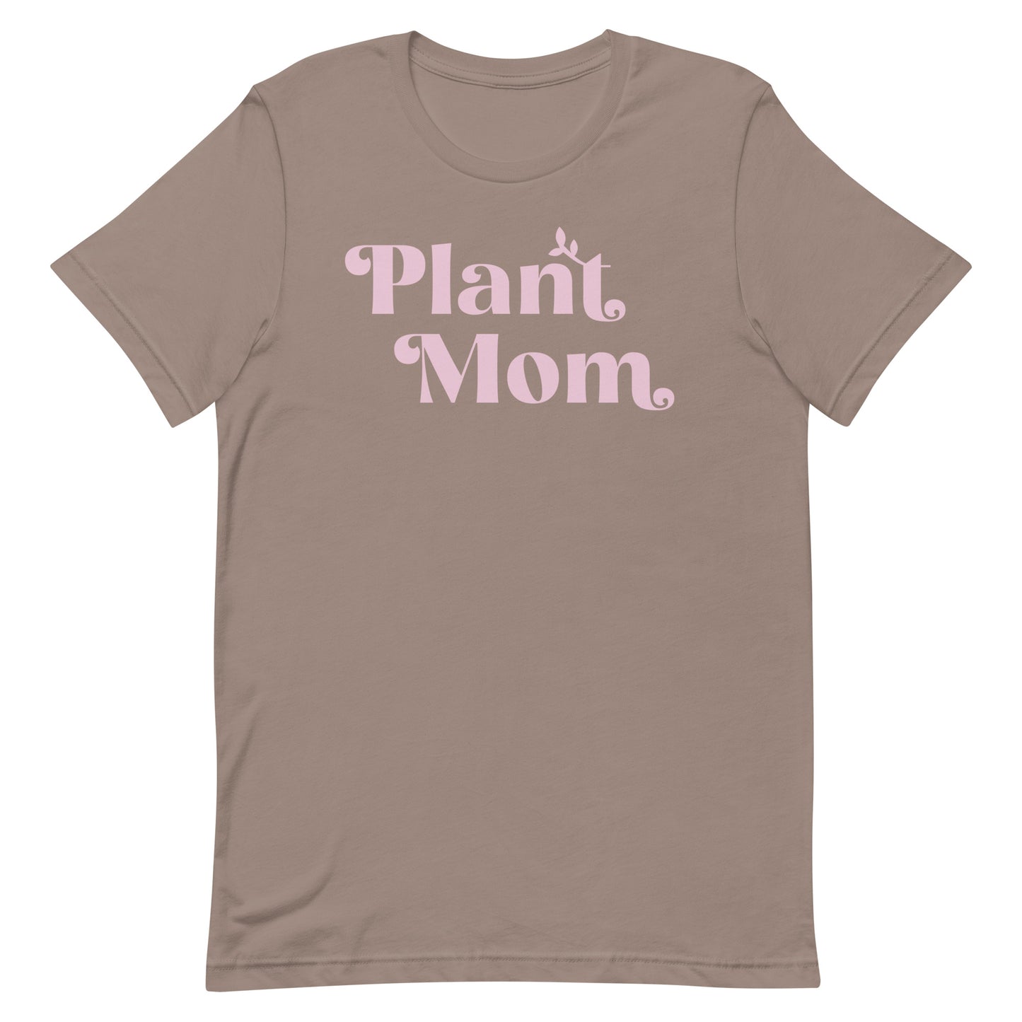 Plant Mom - Women's Cotton t-shirt (pink)