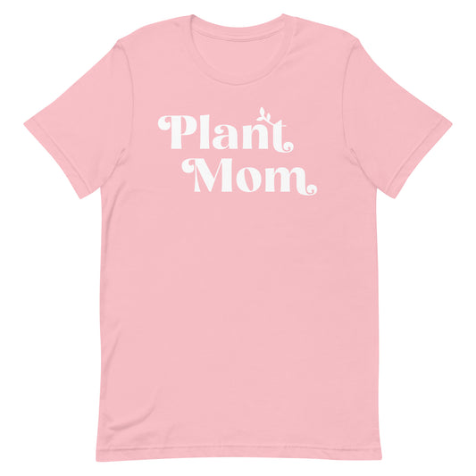 Plant Mom - Women's Cotton t-shirt (white)
