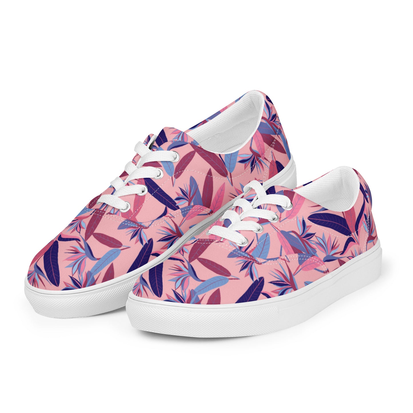 Strelitzia nicolai – Women’s Lace Up Canvas Shoes